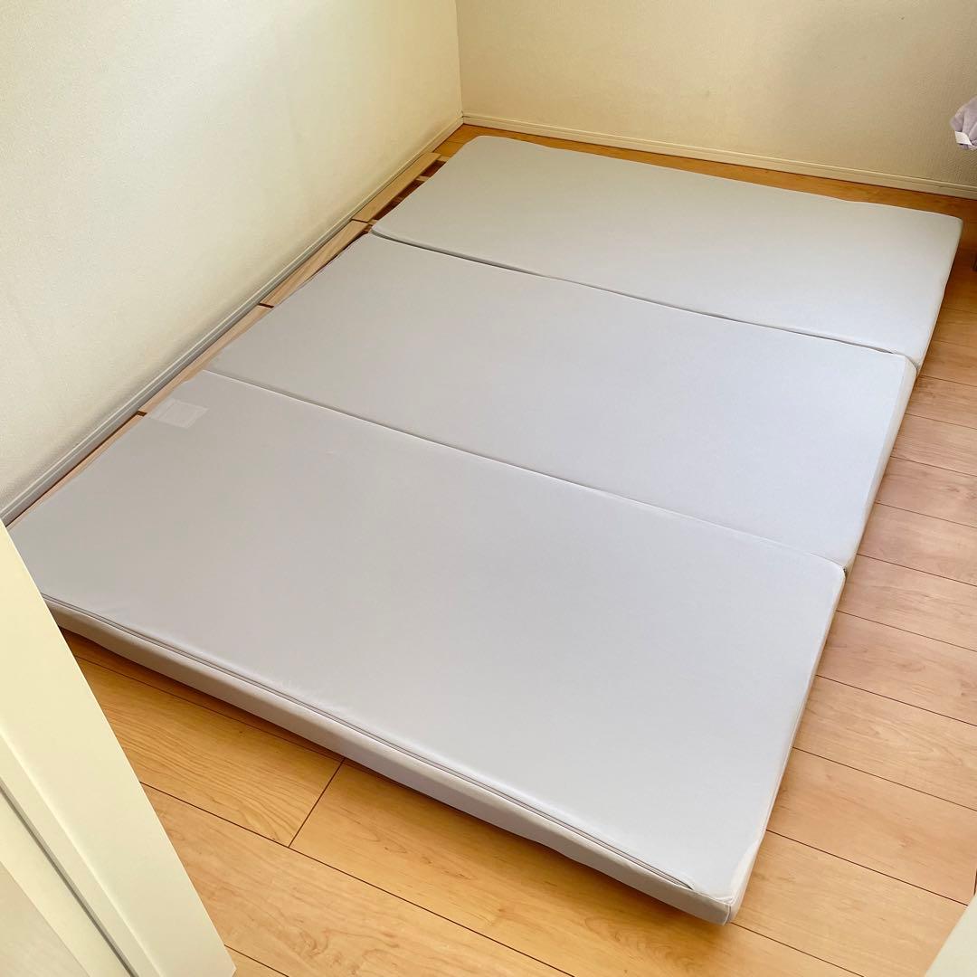 引取り限定）マットレス すのこ 敷布団 ボックスシーツ セット【ダブル