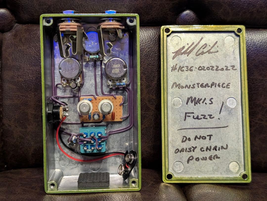 【最終価格】Monsterpiece Fuzz MK 1.5 Fuzz ファズ