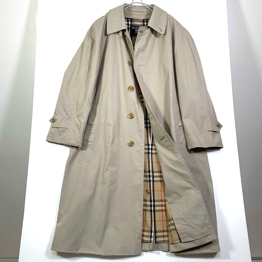 バーバリー　Ｂurberrys' ステンカラーコート　イギリス製　ライナー付