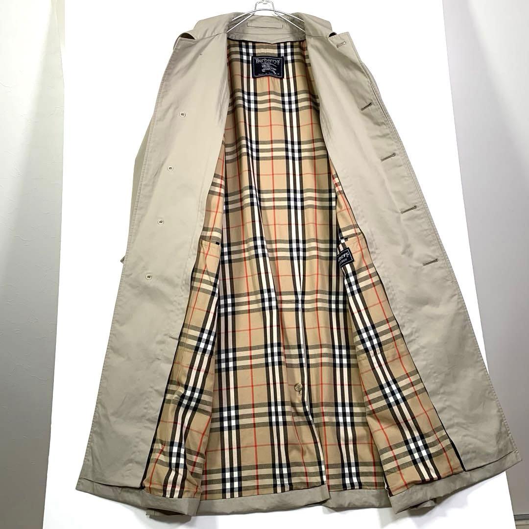 バーバリー　Ｂurberrys' ステンカラーコート　イギリス製　ライナー付