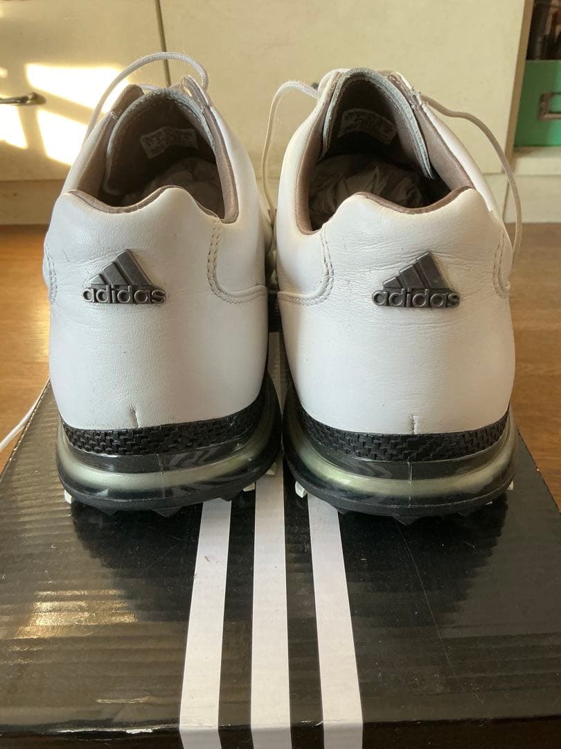 adidas adipure アディピュアTP ホワイトゴルフシューズ 27cm