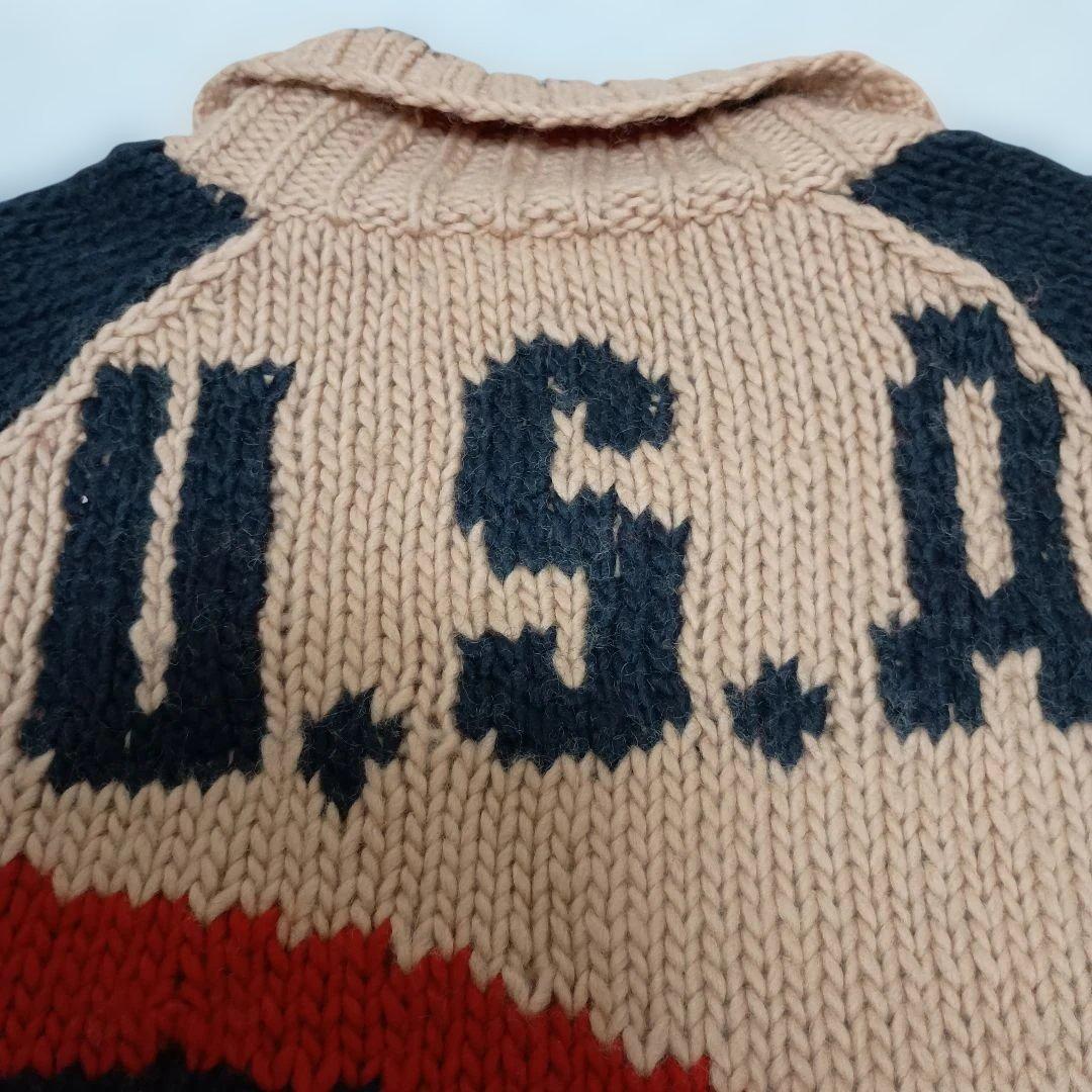 ハーレーダビッドソン　ニットカウチンセーター　HARLEYDAVIDSON