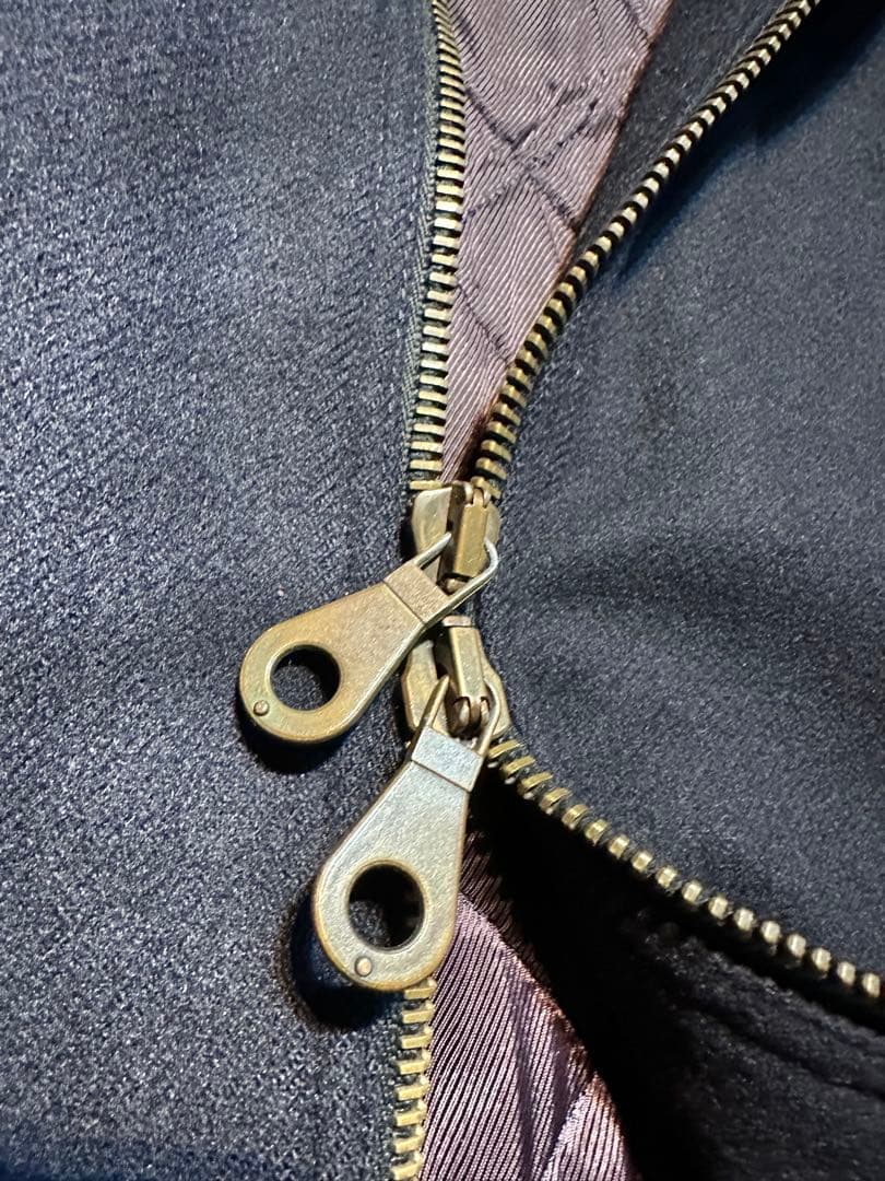 最高級 ヴィンテージ ジョルジオアルマーニ 中綿 襟立ミドルコート サイズ48