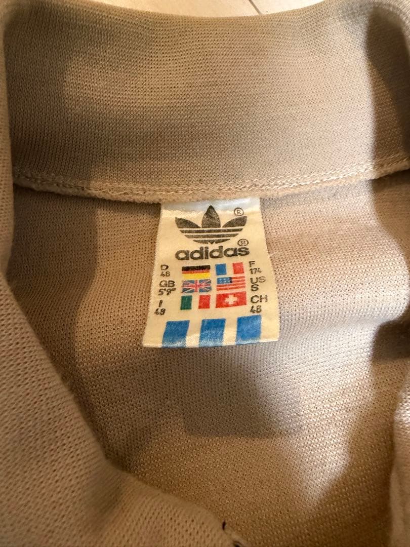 西ドイツ製vintage 60〜70s adidas ガイコツジャージ