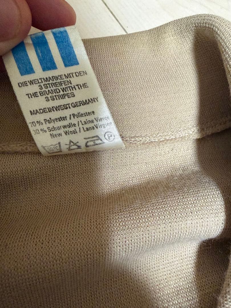 西ドイツ製vintage 60〜70s adidas ガイコツジャージ