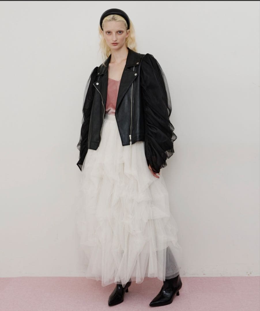 【新品】LA BELLE ETUDE チュールスカート Carrie ホワイト