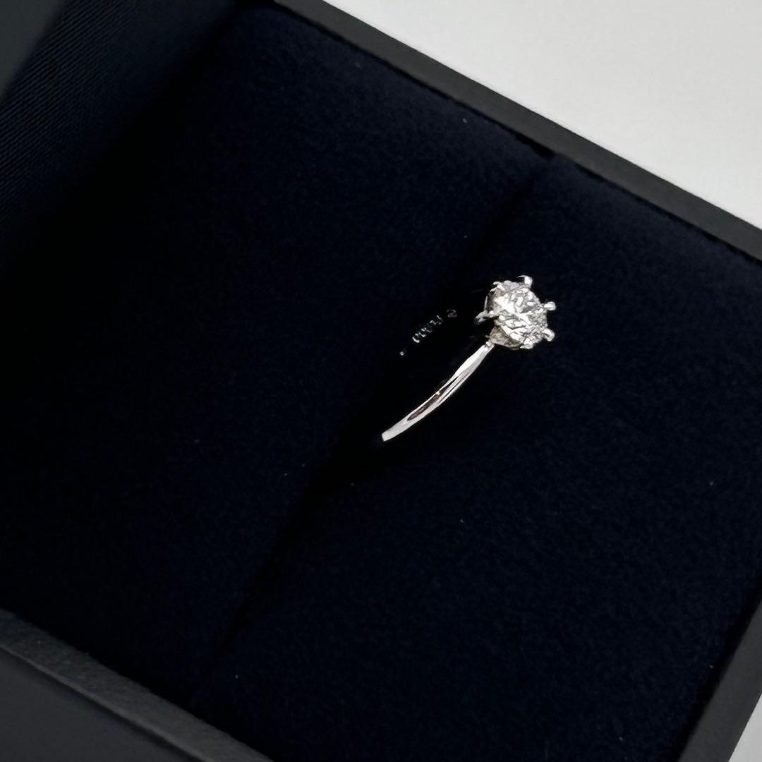 ODJ MERU99　ODM プラチナ ダイヤモンド リング6号 2.2g