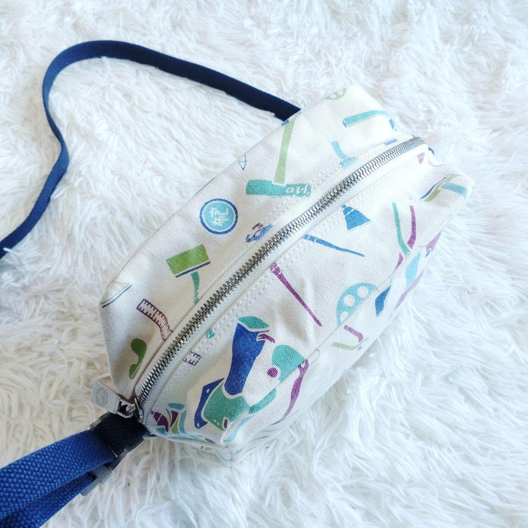 一澤信三郎 一澤帆布 110周年記念 ショルダー ボディバッグ いろどり