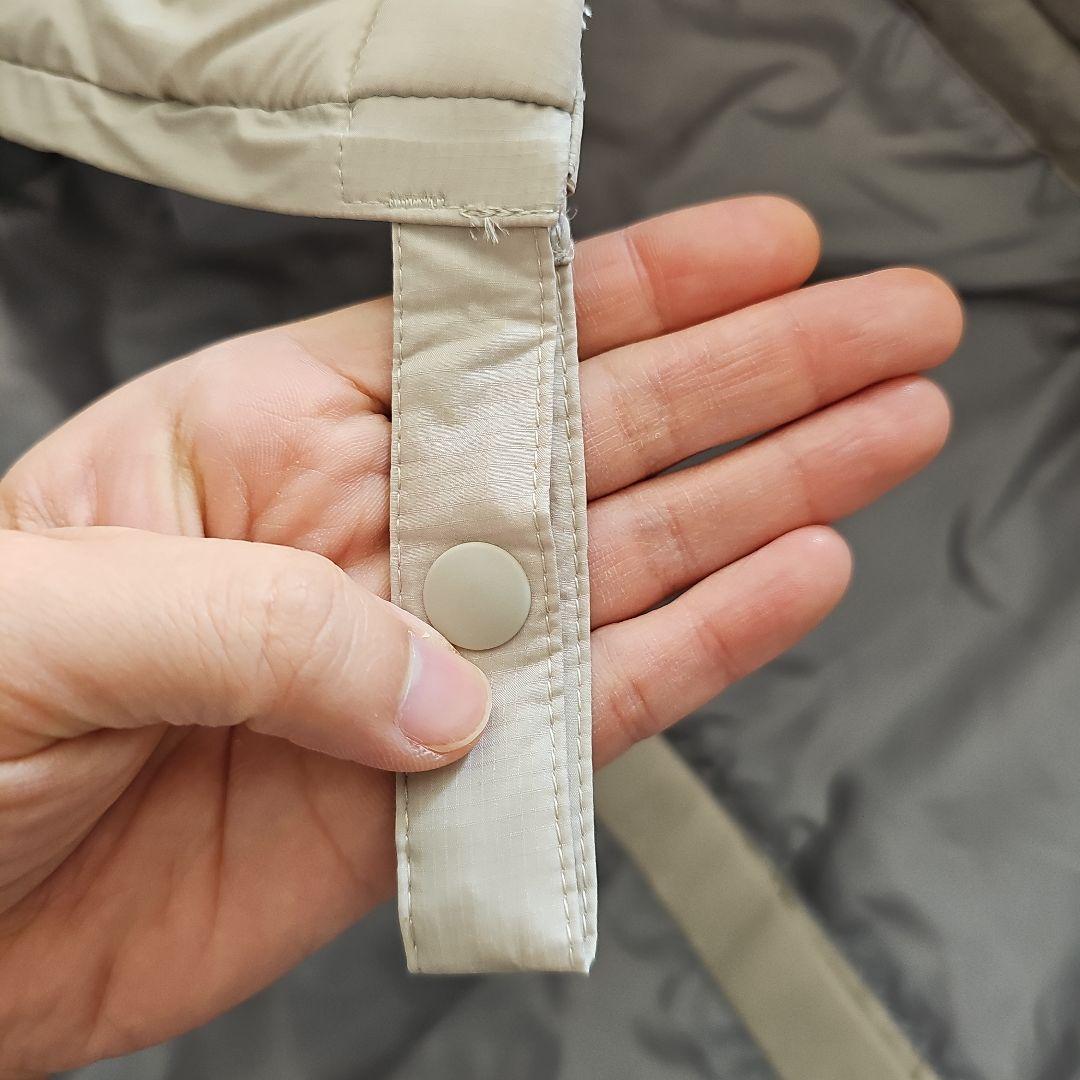 THE NORTH FACE アイボリー色 ベビーシェルブランケット　新品未使用