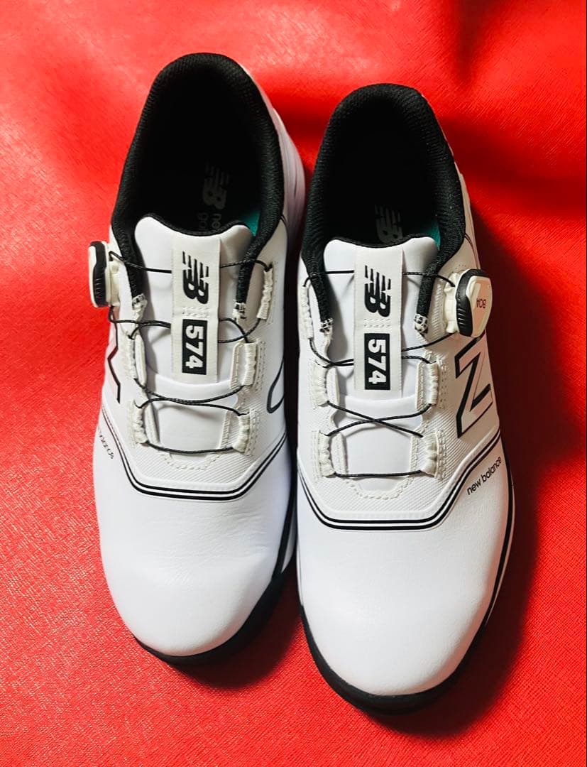 未使用　ニューバランスゴルフシューズ　25.5