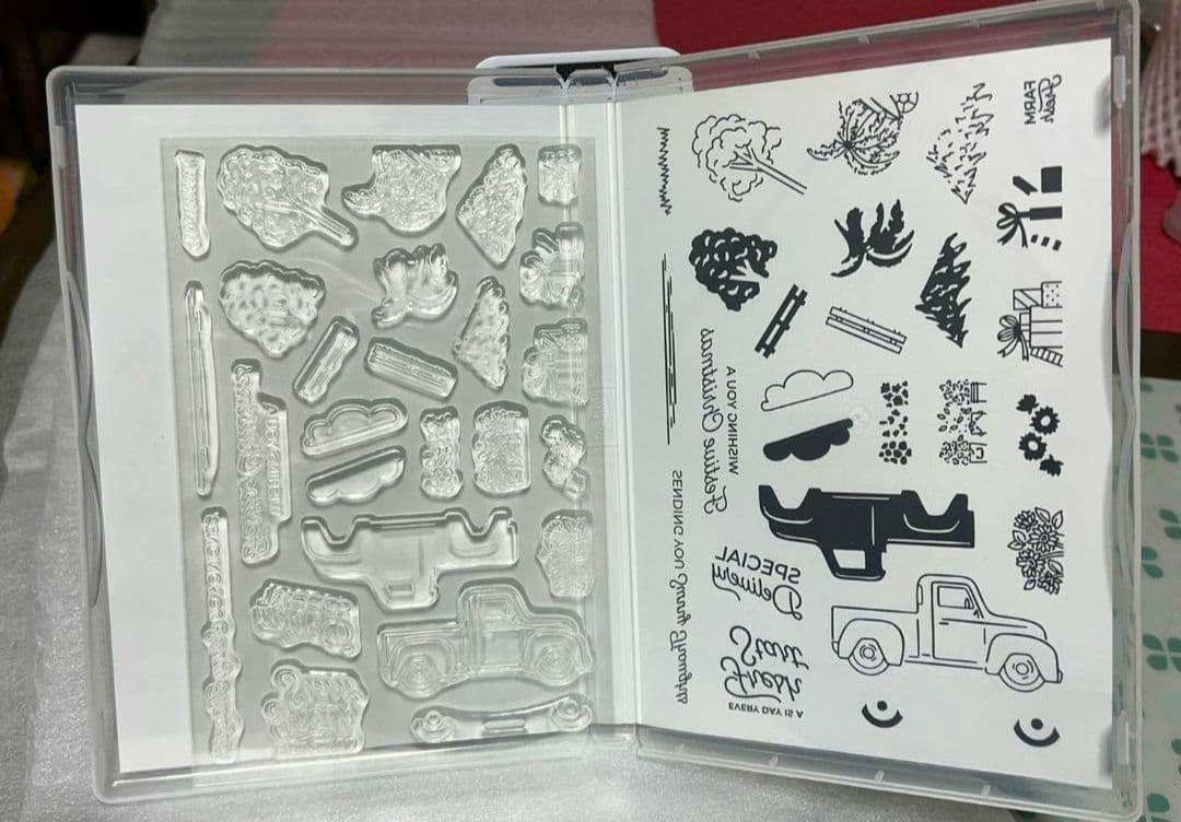 Meku未使用何を乗せるか工夫次第トラックパンチ＆スタンプスタンピンアップ