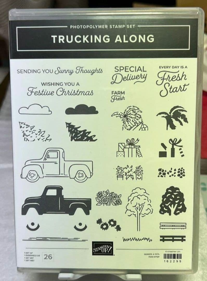 Meku未使用何を乗せるか工夫次第トラックパンチ＆スタンプスタンピンアップ