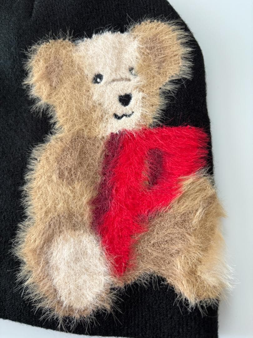 帽子 PALACE P BEAR NEIN CUFF BEANIE BLACK