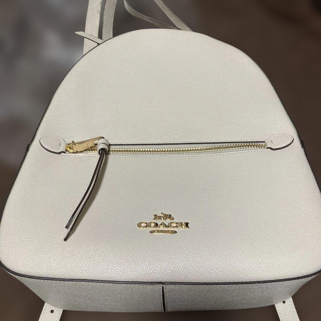 コーチ　リュック　ホワイト