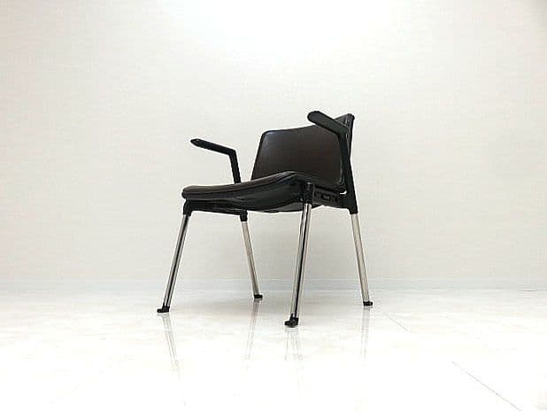 希少品ホウトク 川上元美「ラピス」アームチェア グッドデザイン賞