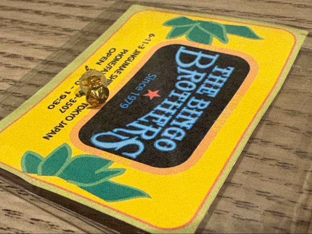 ビンゴブラザーズ bingo brothers 24k スターメタルピアス