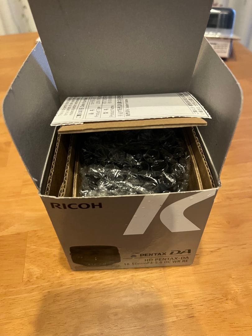 【新品】PENTAX 標準ズームレンズ HD PENTAX-DA18-50mm
