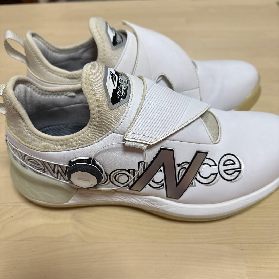 New Balance Fresh Foam ゴルフシューズ ホワイト
