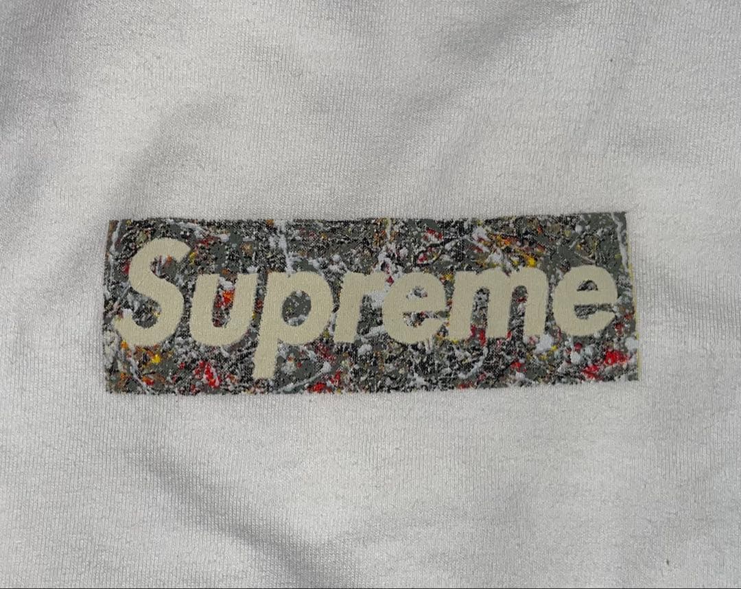 激レアSupreme Box Logo Jackson Pollock Tee