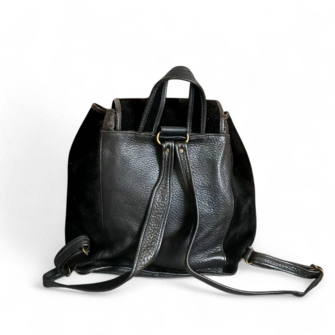 COACH オールドコーチ レザーリュック 黒 0517 ヴィンテージ