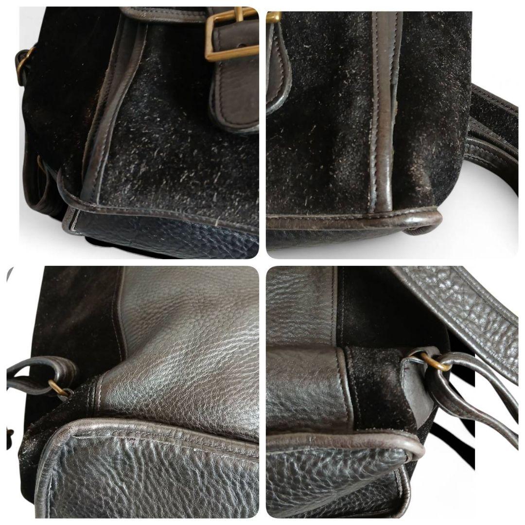 COACH オールドコーチ レザーリュック 黒 0517 ヴィンテージ