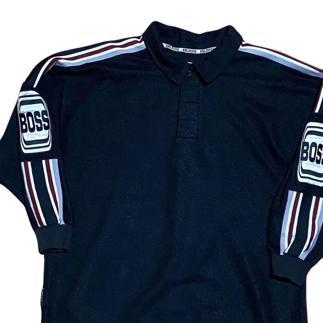 90s〜 BOSS by I.G.DESIGN 長袖ポロシャツ L ボス - メルカリ