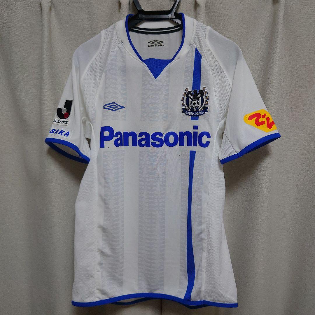 【サイン入】2003 ガンバ大阪 Umbro 3rdユニフォーム 遠藤 宮本