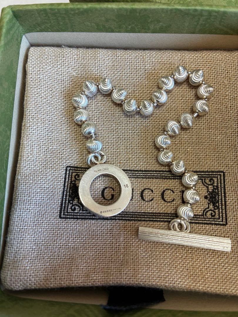 GUCCI シルバー ブレスレット