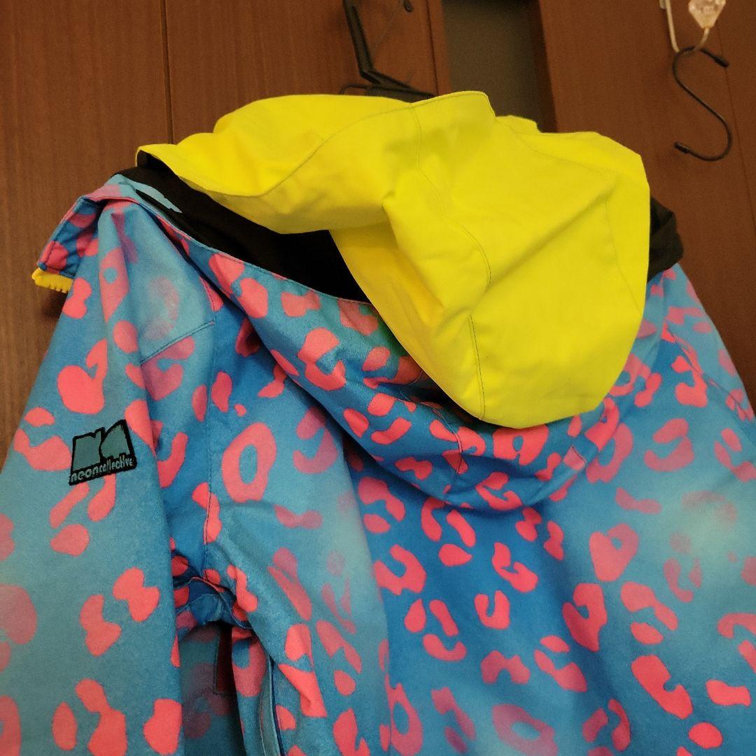 【新品未使用】スノボウエア レディースM ネオンカラー