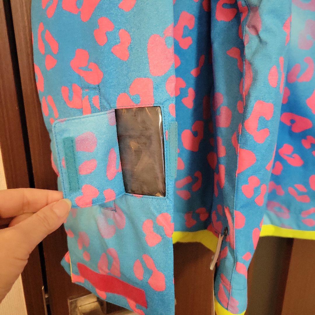 【新品未使用】スノボウエア レディースM ネオンカラー