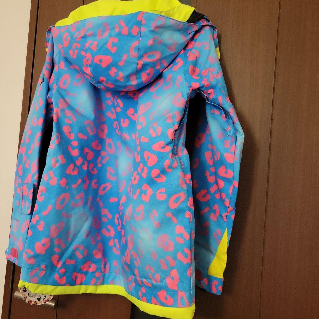 【新品未使用】スノボウエア レディースM ネオンカラー