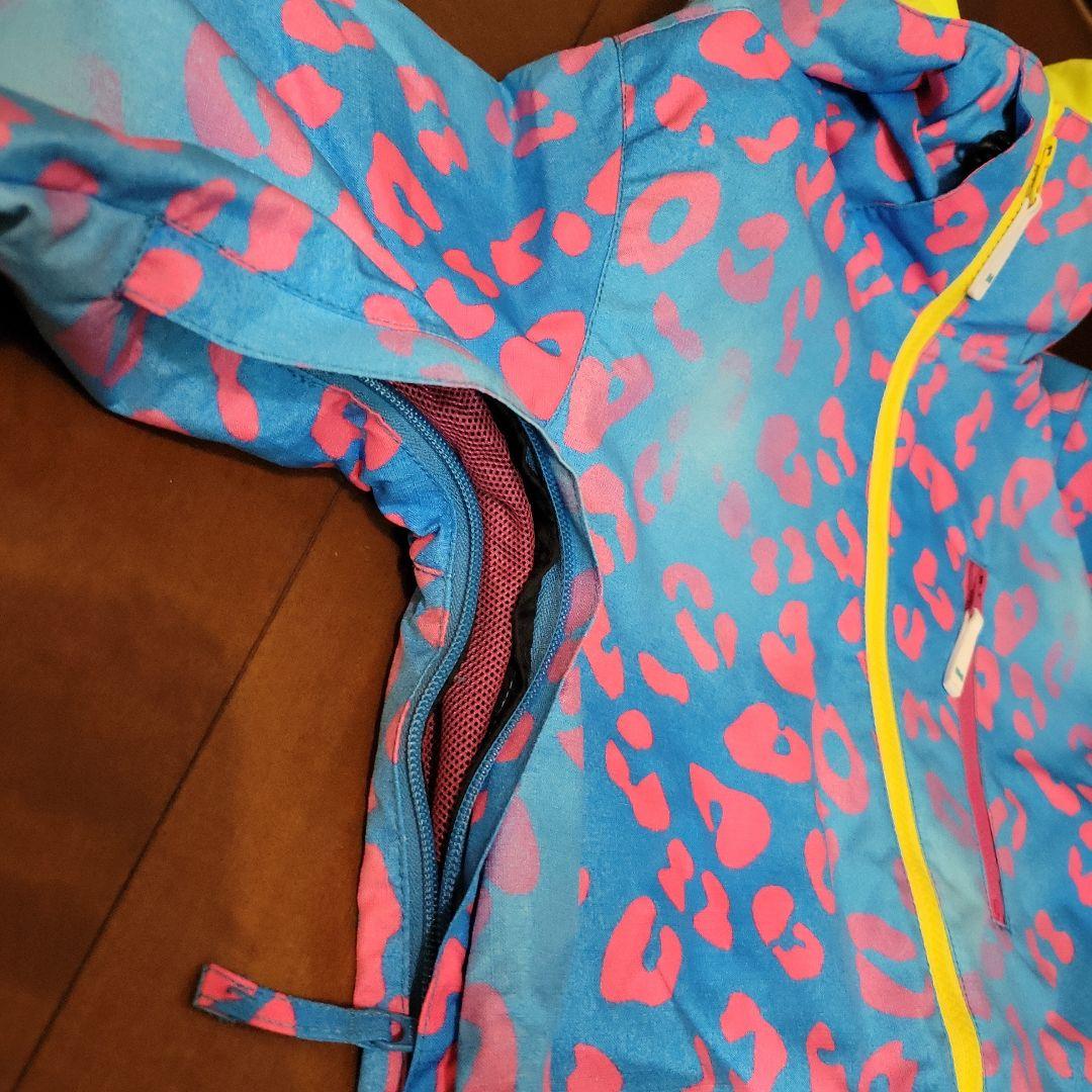 【新品未使用】スノボウエア レディースM ネオンカラー