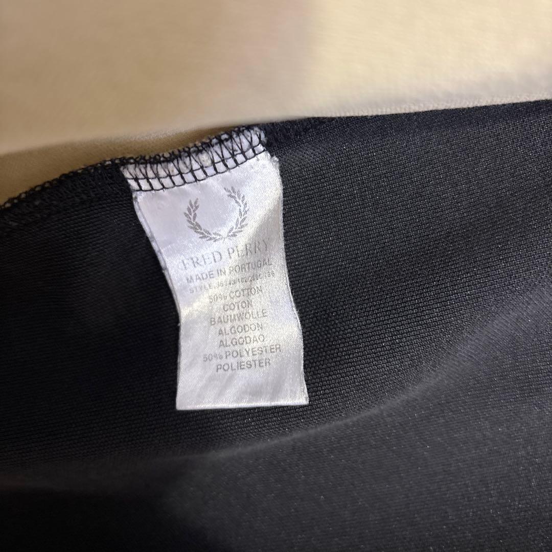 FRED PERRY フレッドペリー　トラックジャケット　ボア　Lサイズ　黒