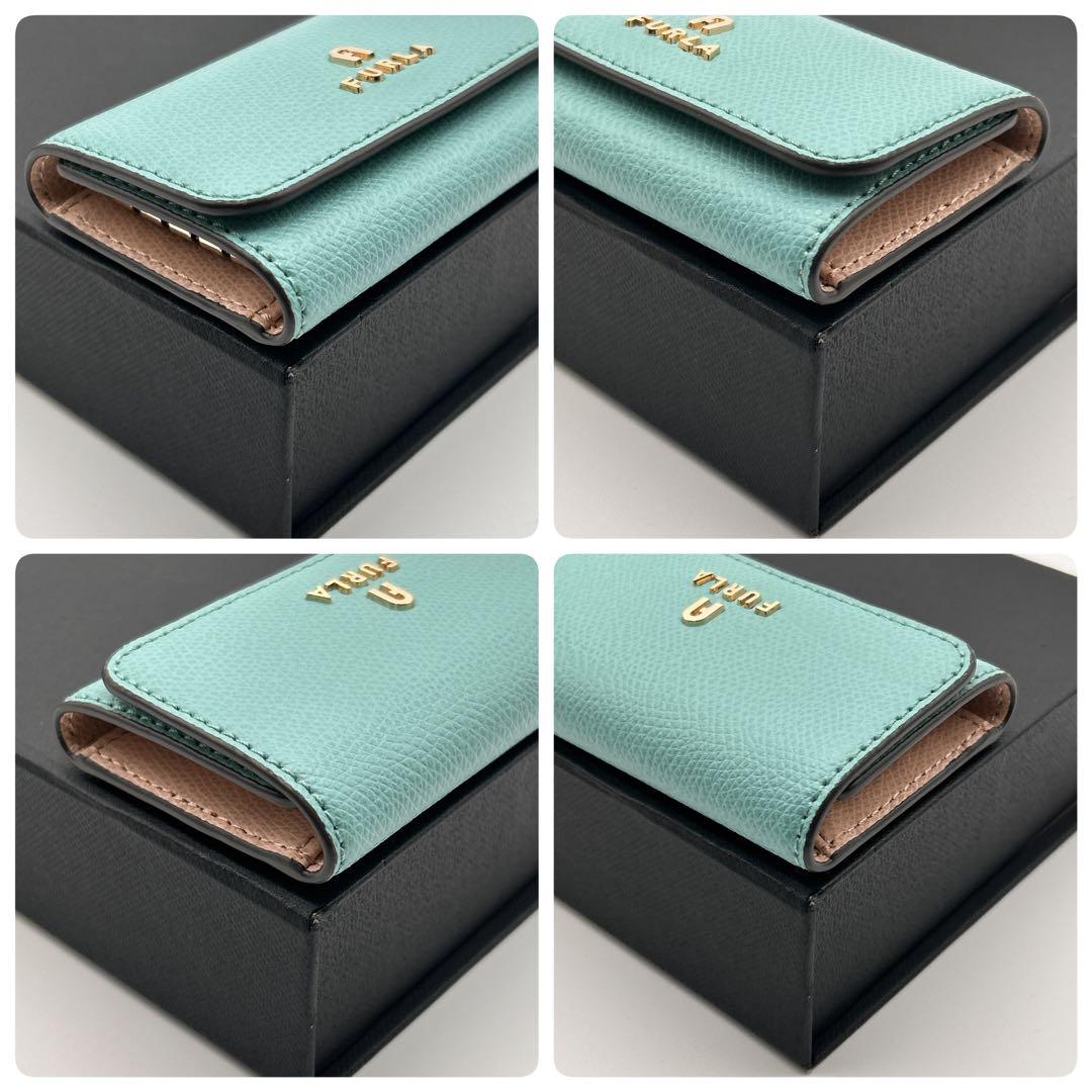 ✨未使用級✨ FURLA フルラ 4連 キーケース レザー 高級 箱付 希少性大