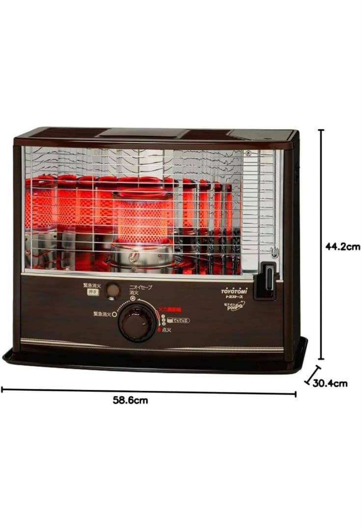 TOYOTOMI 石油ストーブ 木目 RS-W290 2021年製