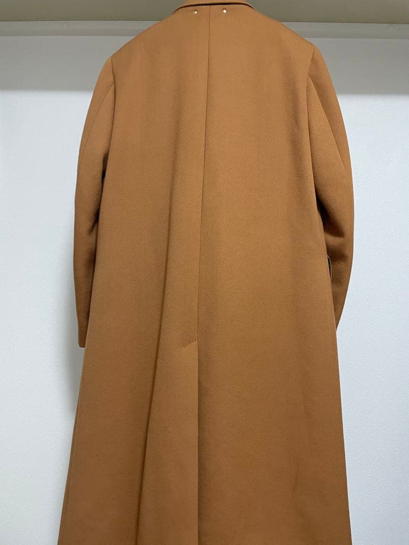 新品　Paul Smith キャメル ダブルブレスト チェスターコート　サイズs