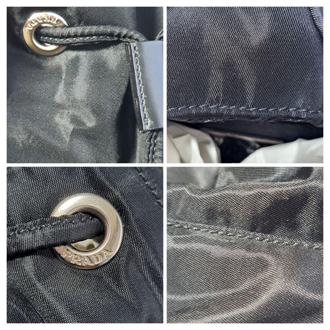 【ドミノ❤パンダ屋さん専用】PRADAプラダ　リュック　三角プレート白タグ