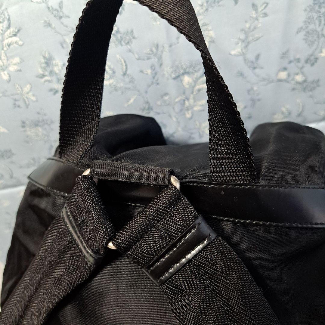 【ドミノ❤パンダ屋さん専用】PRADAプラダ　リュック　三角プレート白タグ