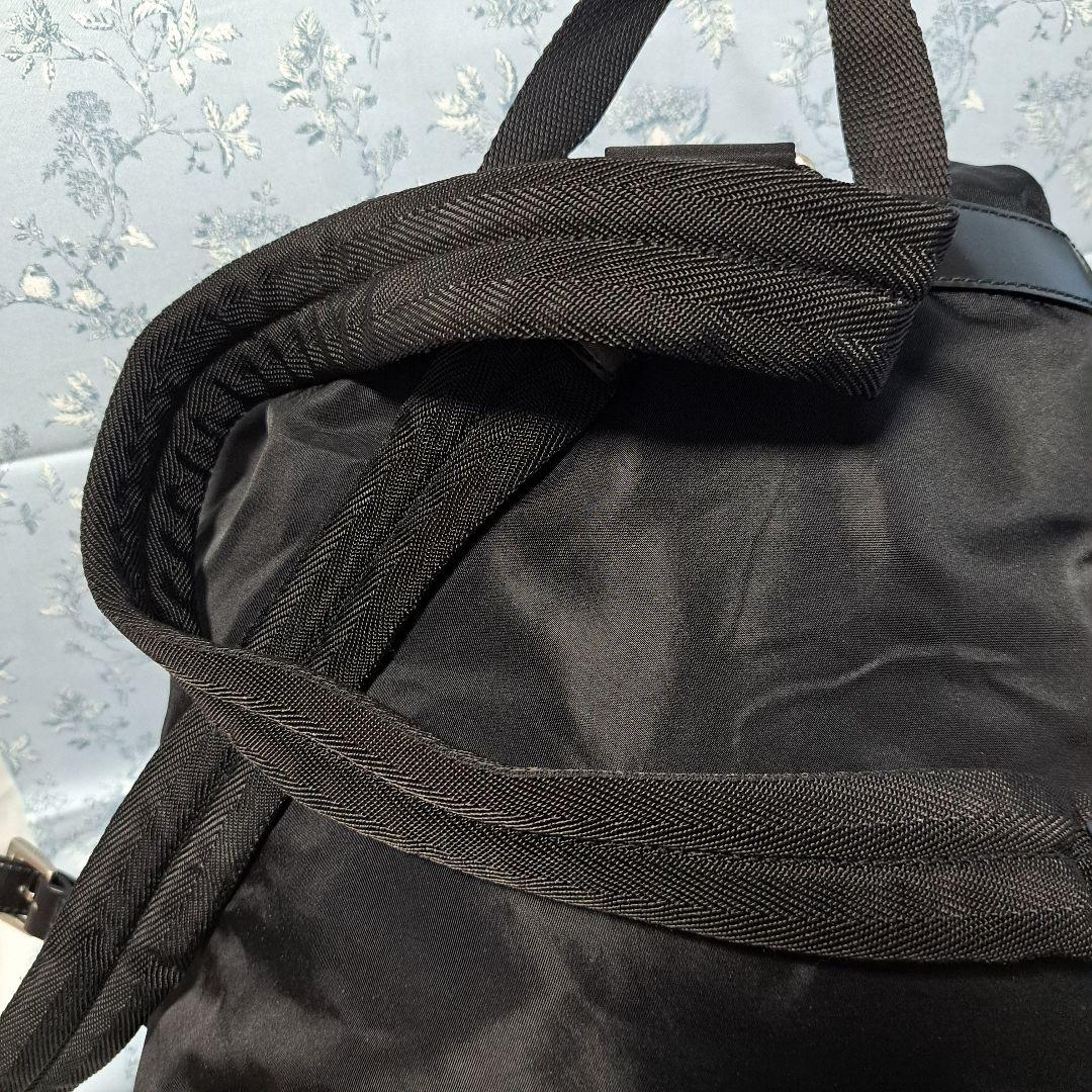 【ドミノ❤パンダ屋さん専用】PRADAプラダ　リュック　三角プレート白タグ