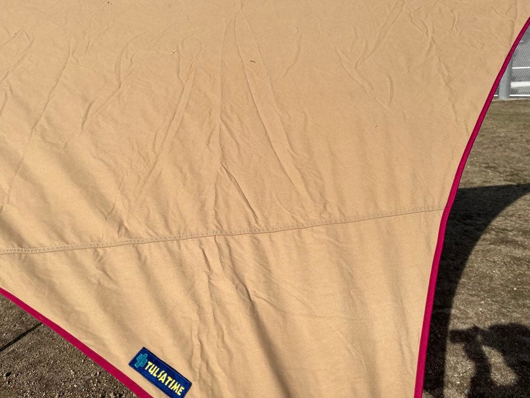 テンマクデザイン　ムササビウィング 13ft TC 焚き火バージョン タープ