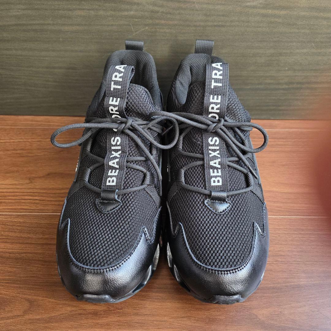 BEAXIS バランスコアスニーカー L 24.5cm 黒 ブラック