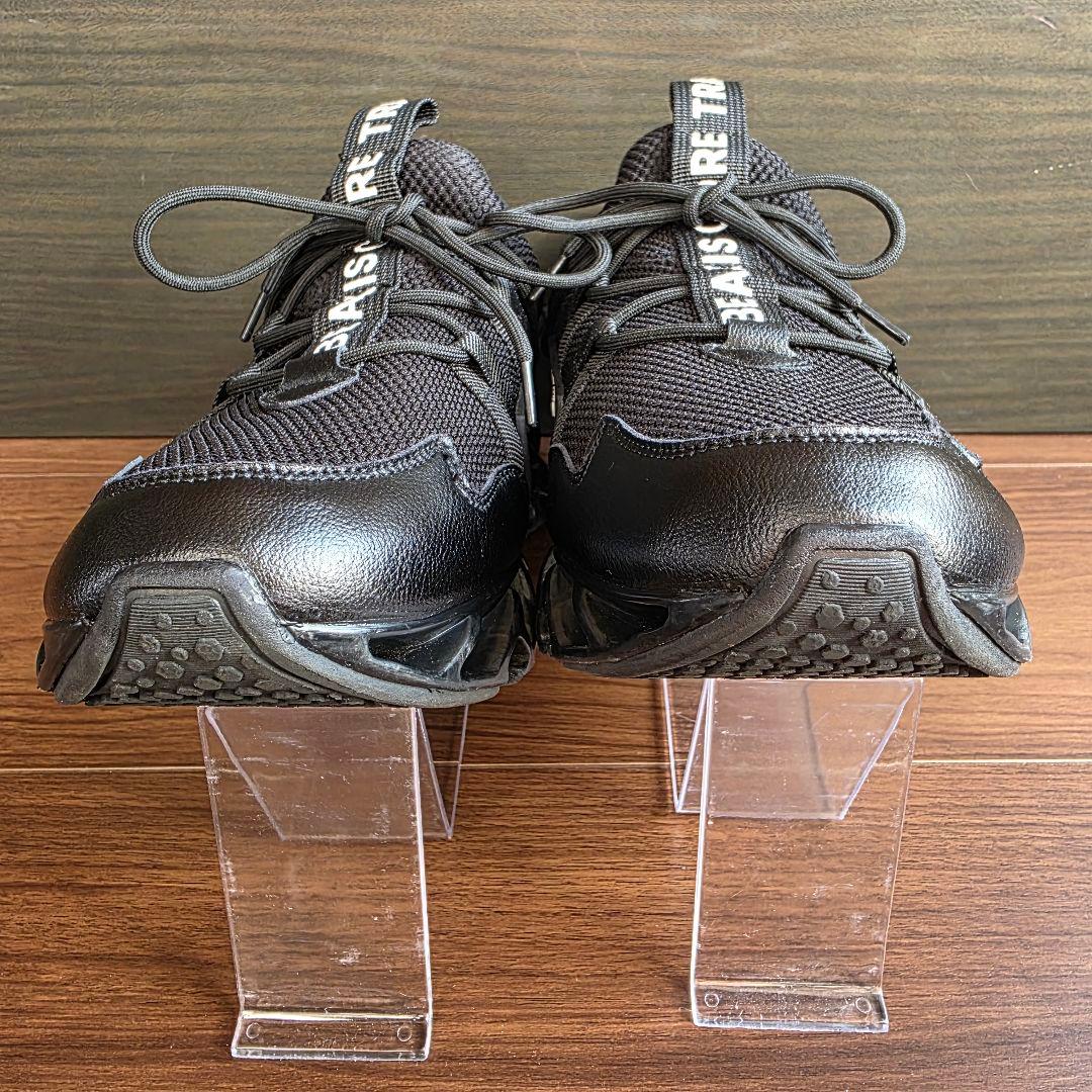 BEAXIS バランスコアスニーカー L 24.5cm 黒 ブラック