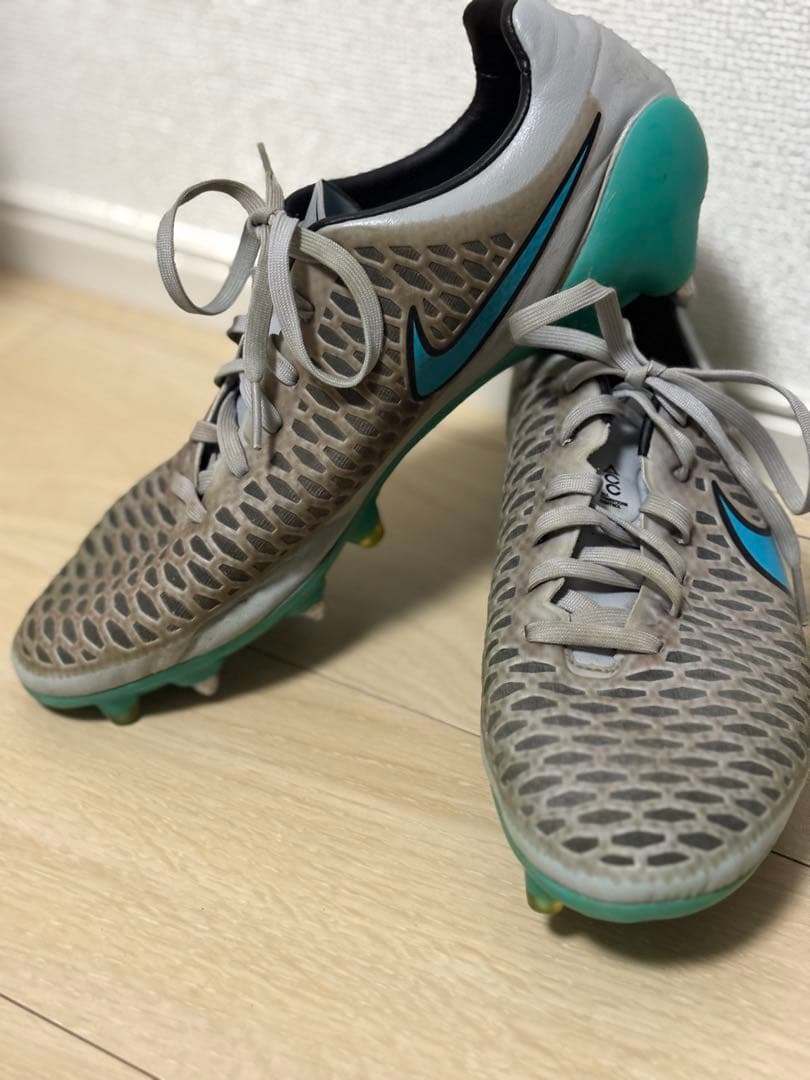 Nike Magista サッカーシューズ グレー/ターコイズ