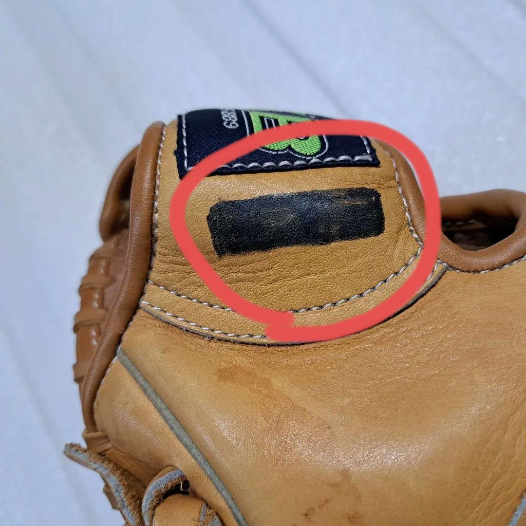 ★野球★硬式グローブ★投手用★右投げ★革★タン★キャメル★