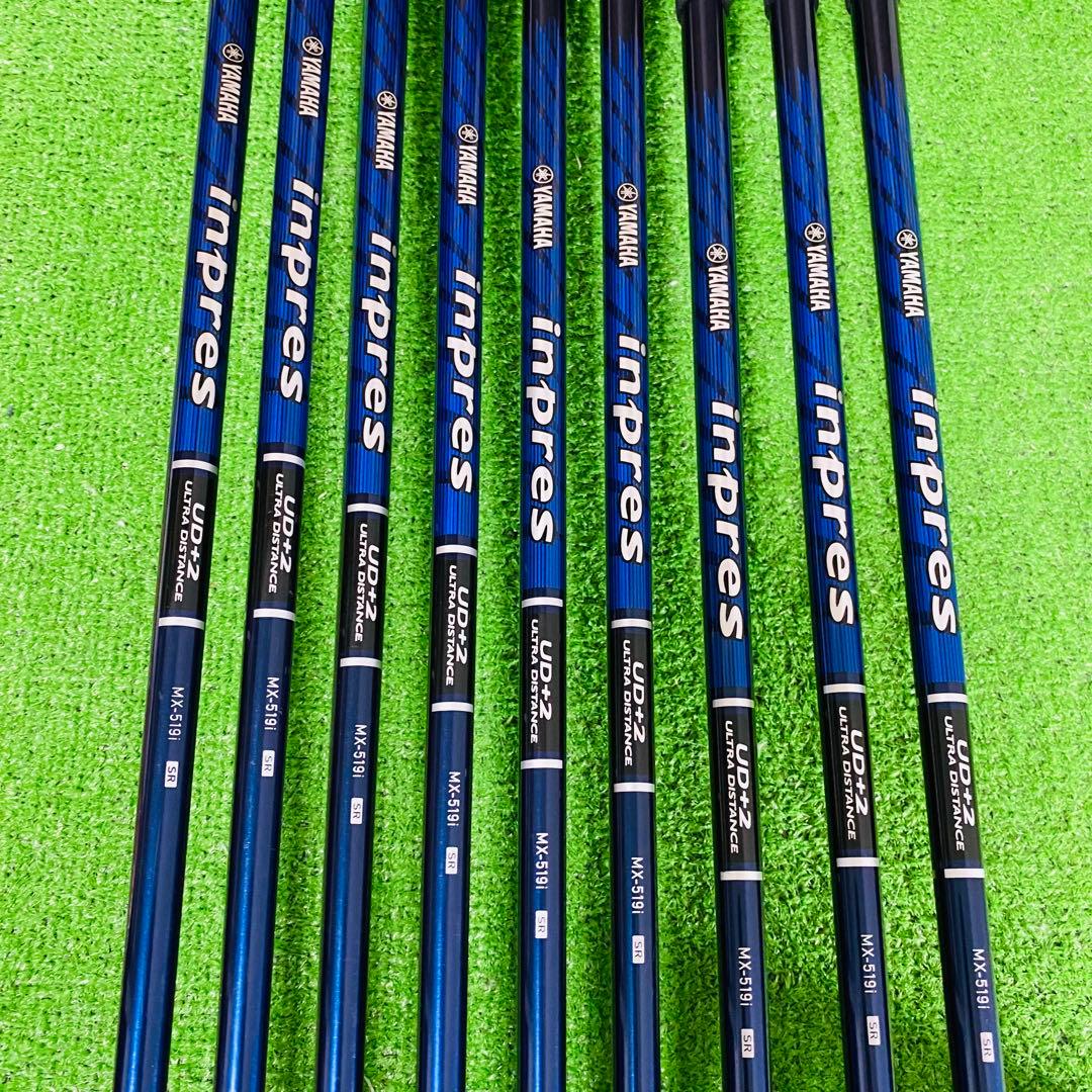 YAMAHA ud +2 inpres アイアン　９本セット