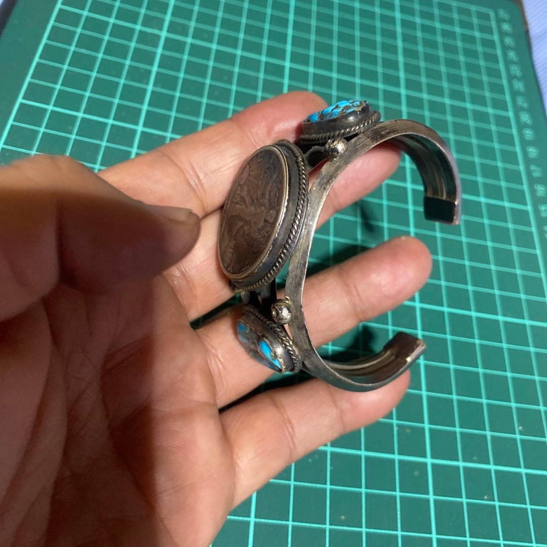 LIBERTY DOLLERオールドコイン ブレスレット シルバー925 - メルカリ