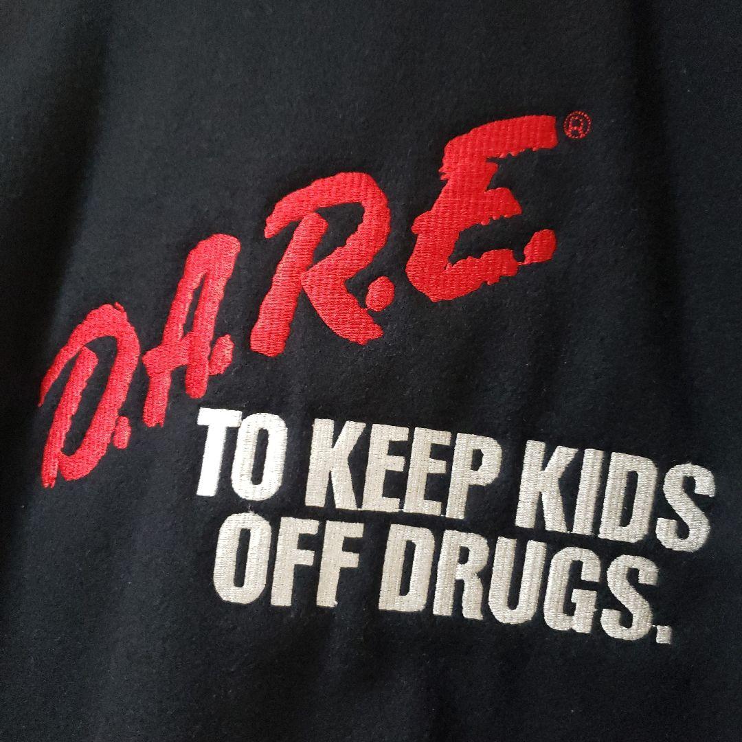 80〜90s BUTWIN \"D.A.R.E.\" VARSITY JACKET