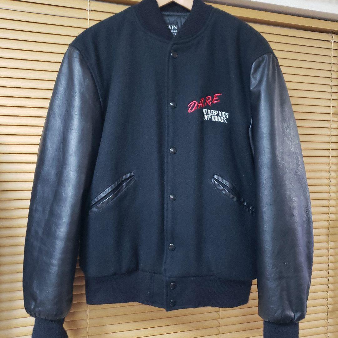 80〜90s BUTWIN \"D.A.R.E.\" VARSITY JACKET