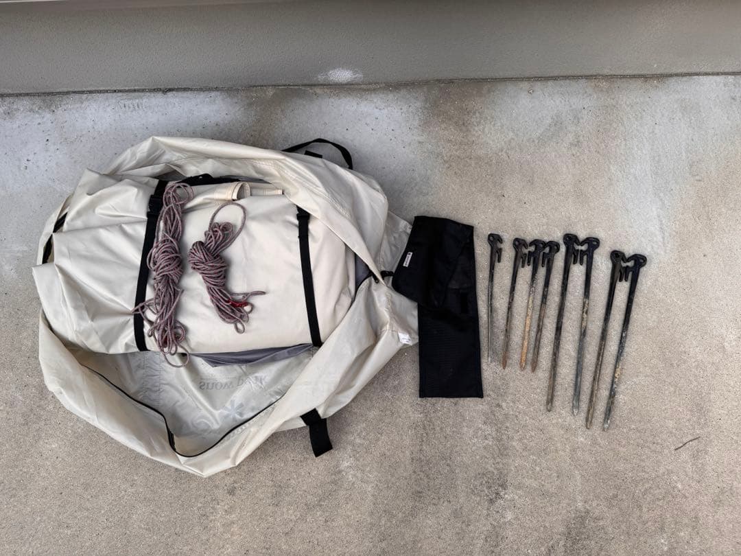 スノーピーク　TAKIBIタープ オクタ(TP-430) デルタペグセット