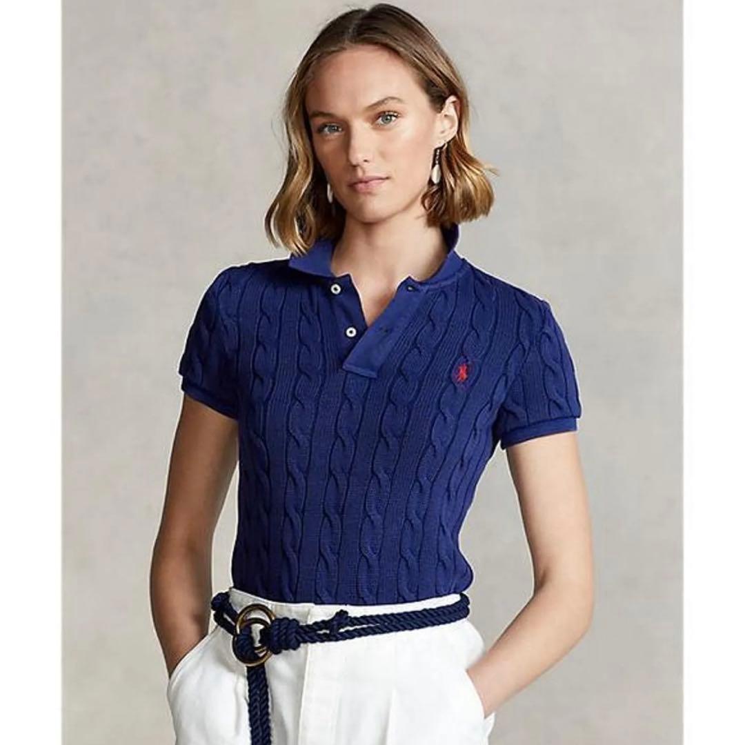 【新品未使用！タグ付き】ラルフローレン　ポロシャツ　ニットトップス　レディース